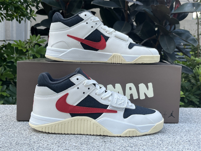 Authentic Travis Scott x Jordan Jumpman Jack TR University Red