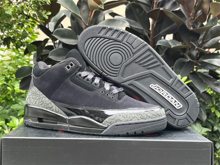 Authentic Air Jordan 3 Black