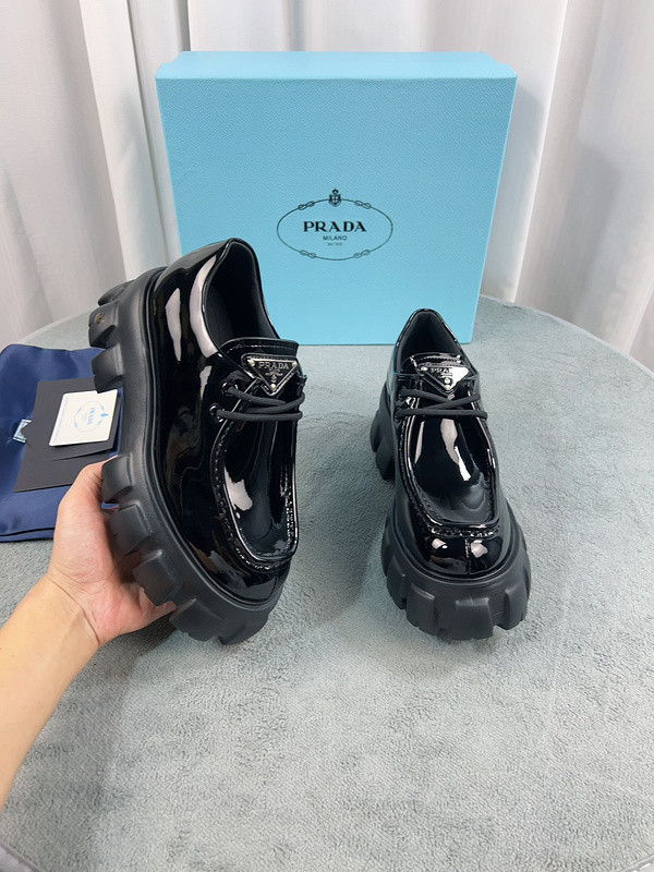 Prada women shoes 1:1 quality-536