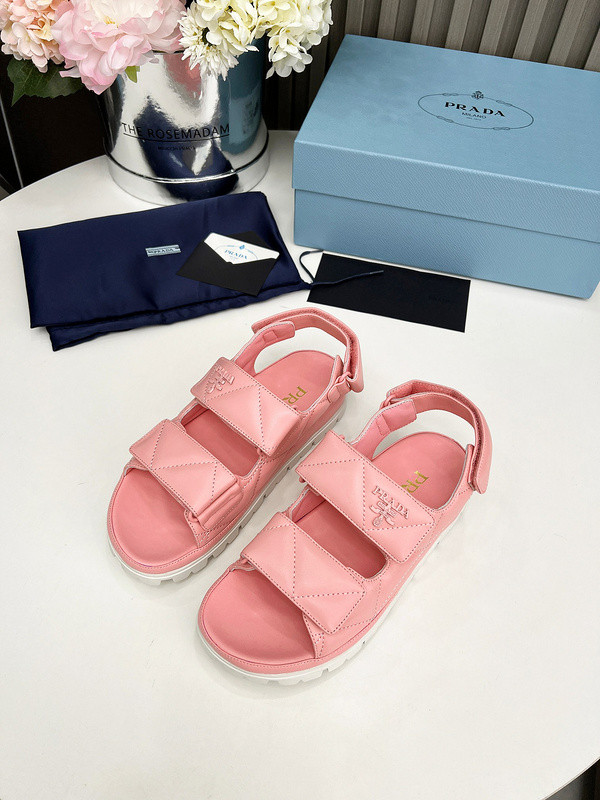 Prada women slippers 1:1 quality-070
