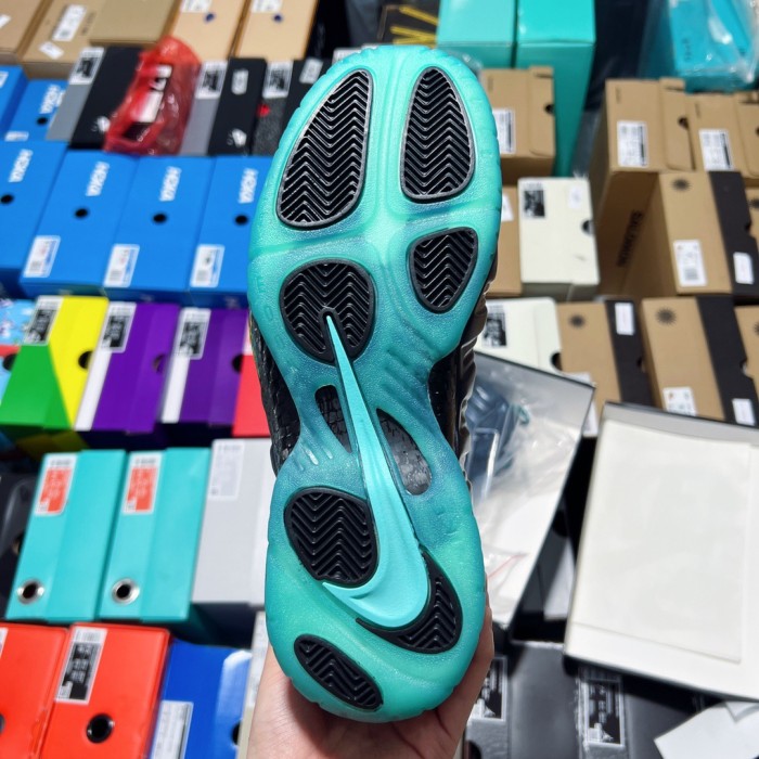 Authentic Air Foamposite One Pro Dark Obosidin