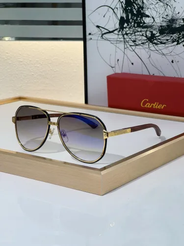Cartier Sunglasses AAAA-5163