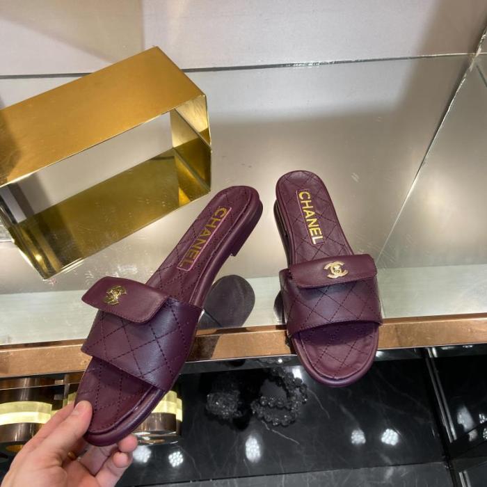 CHNL women slippers 1：1 quality-254