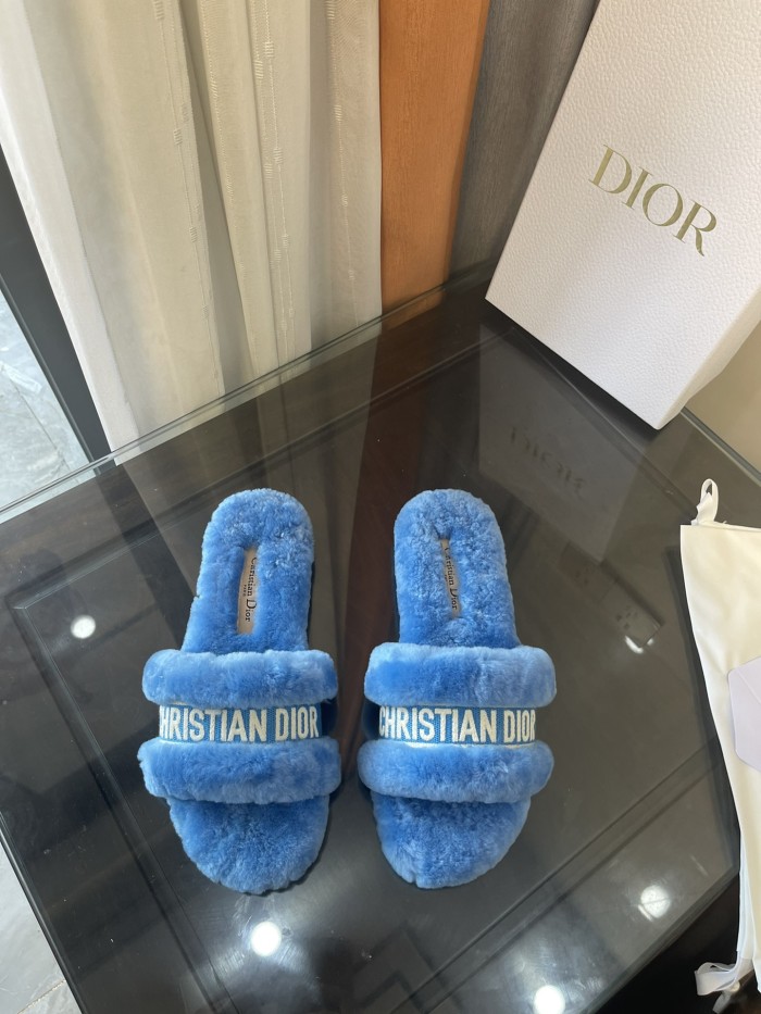 Dior women slippers 1：1 quality-187