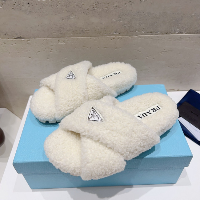 Prada women slippers 1:1 quality-055