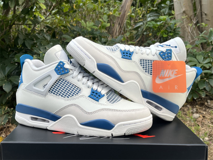 Authentic Air Jordan 4 “Military Blue” 2024