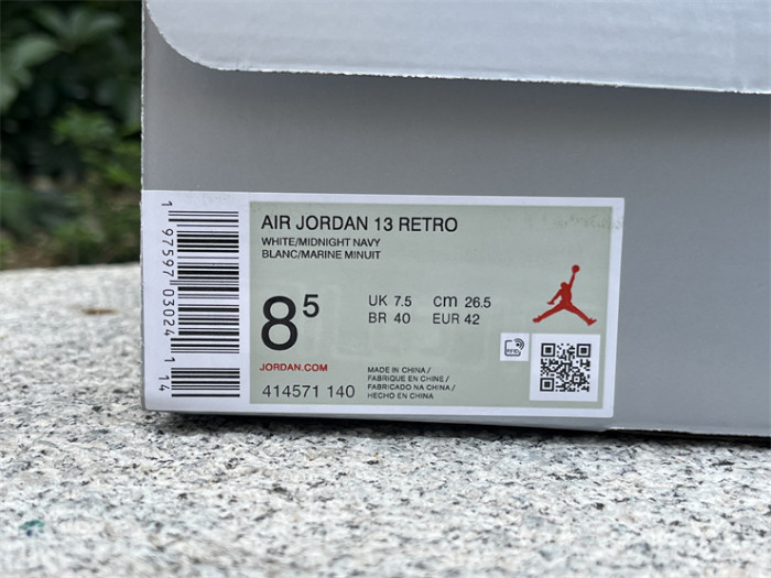 Authentic Air Jordan 13 Midnight Navy