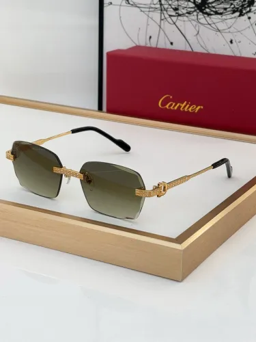 Cartier Sunglasses AAAA-5154