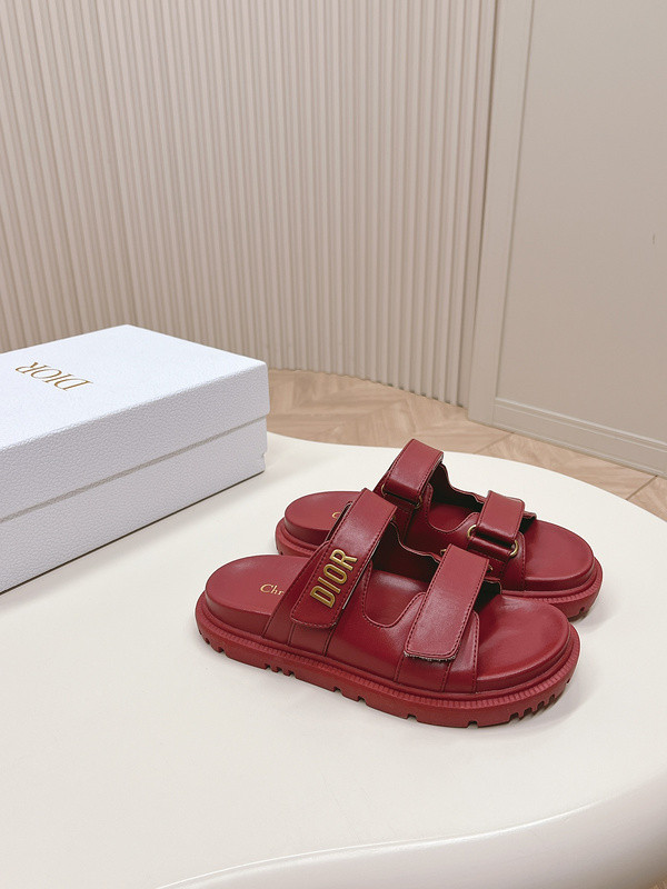 Dior women slippers 1:1 quality-249