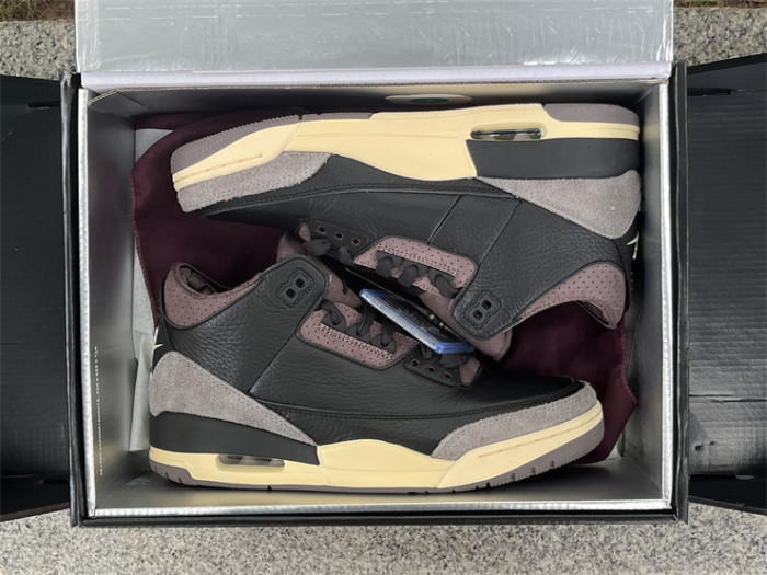Authentic A Ma Manière x Air Jordan 3 “Black”