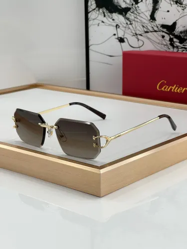 Cartier Sunglasses AAAA-4939