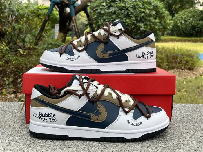 Authentic Nike SB Dunk Low Custom Made DD1391-100