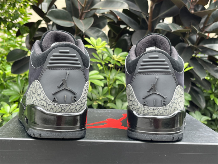 Authentic Air Jordan 3 Black