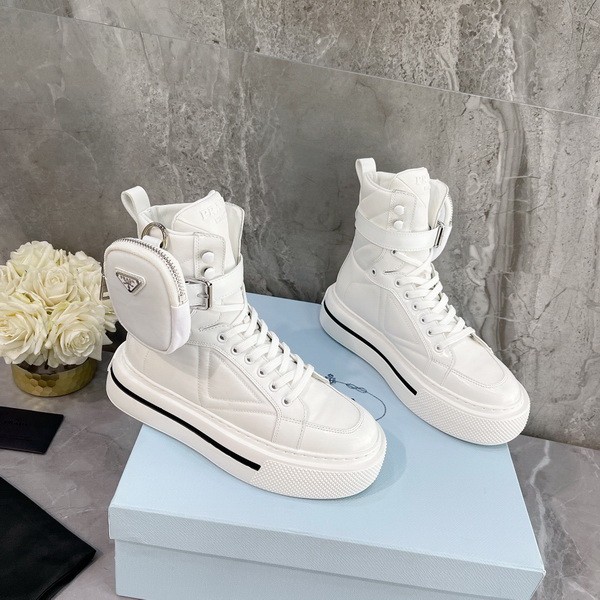 Prada women shoes 1:1 quality-219