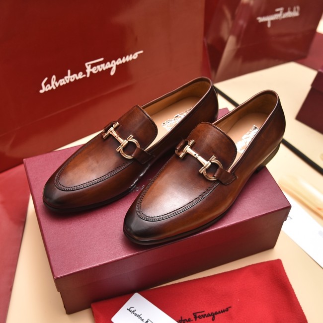 Ferragamo Men shoes 1:1 quality-377
