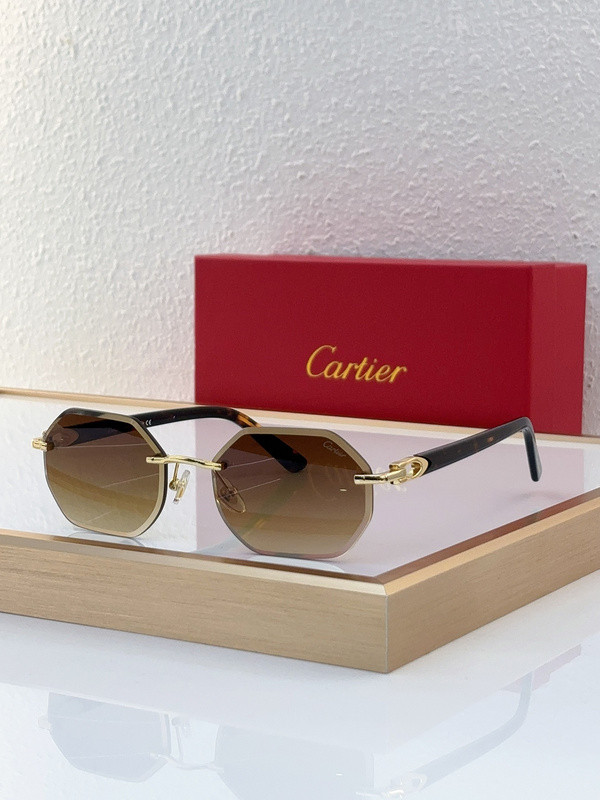 Cartier Sunglasses AAAA-5576