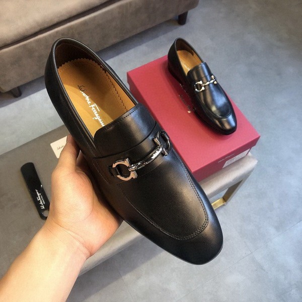 Ferragamo Men shoes 1：1 quality-149