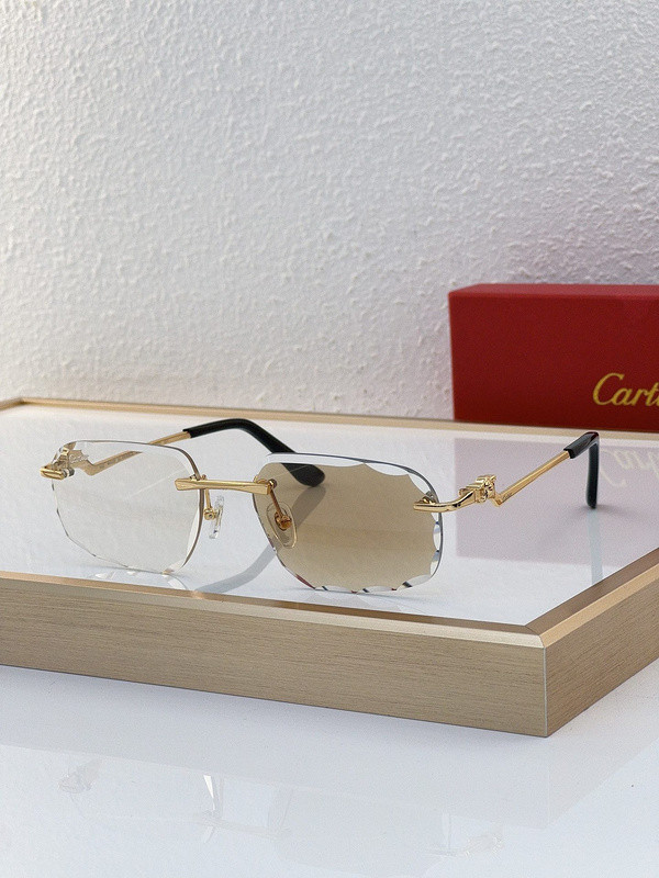 Cartier Sunglasses AAAA-5293