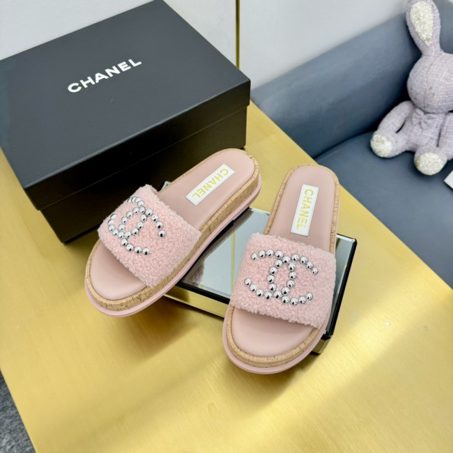 CHNL women slippers 1:1 quality-814