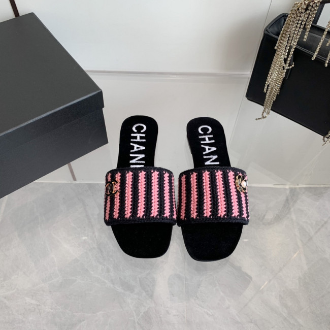 CHNL women slippers 1:1 quality-797