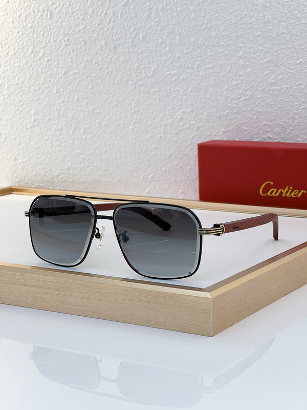 Cartier Sunglasses AAAA-5436