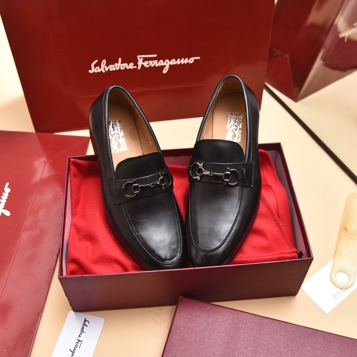 Ferragamo Men shoes 1：1 quality-370