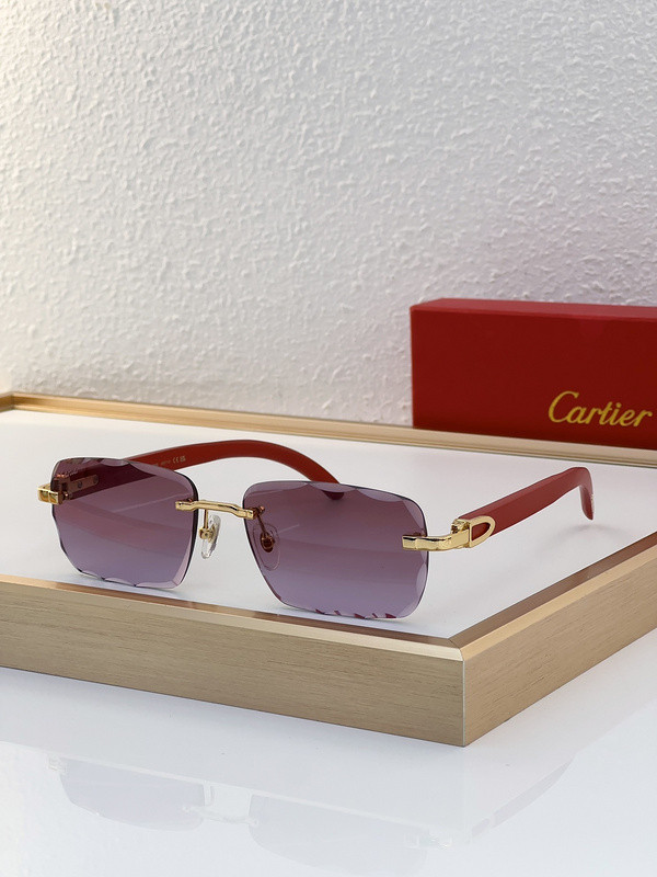 Cartier Sunglasses AAAA-5736