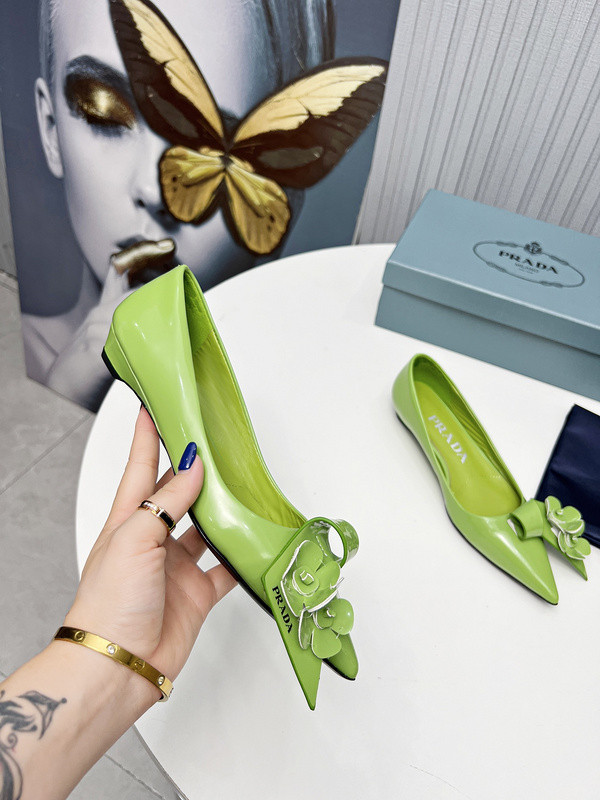 Prada women shoes 1:1 quality-446