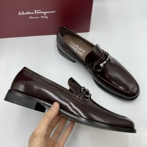 Ferragamo Men shoes 1：1 quality-063