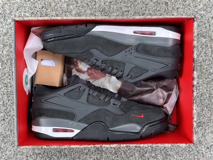 Authentic Nigel Sylvester x Jordan Air Jordan 4 RM Driveway Grey