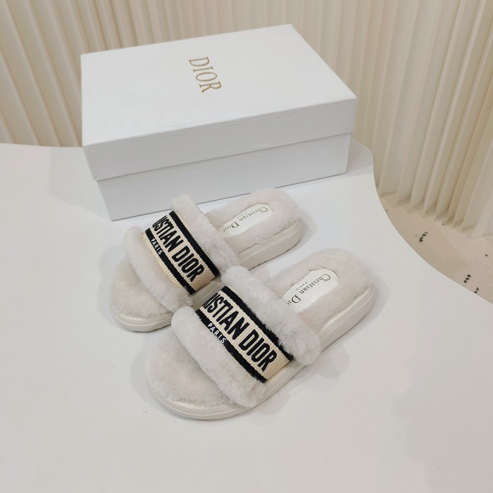 Dior women slippers 1：1 quality-382