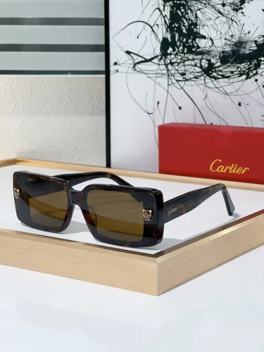 Cartier Sunglasses AAAA-5345