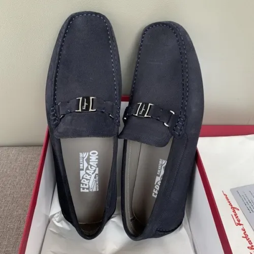 Ferragamo Men shoes 1：1 quality-121