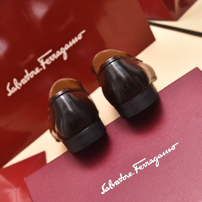 Ferragamo Men shoes 1：1 quality-377