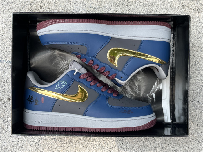 Authentic Nike Air Force 1 Low Black WuKong