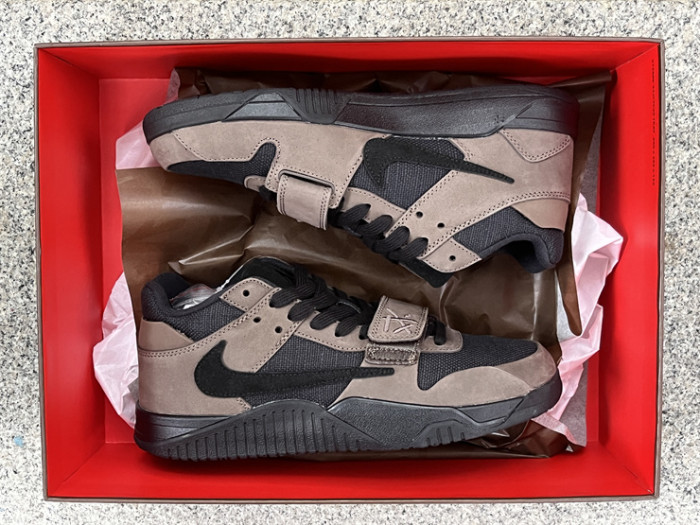 Authentic Travis Scott x Jordan Jumpman Jack TR “Dark Mocha”