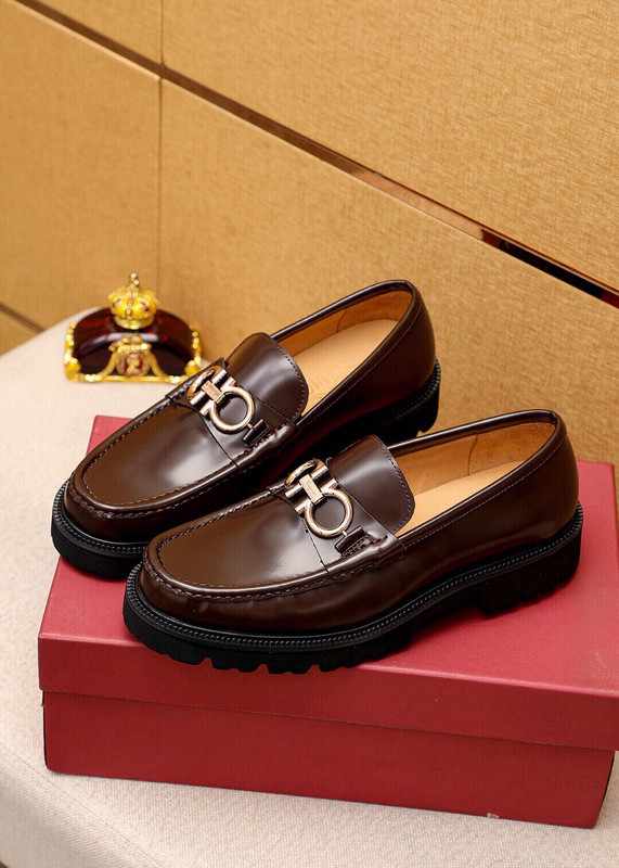 Ferragamo Men shoes 1：1 quality-395