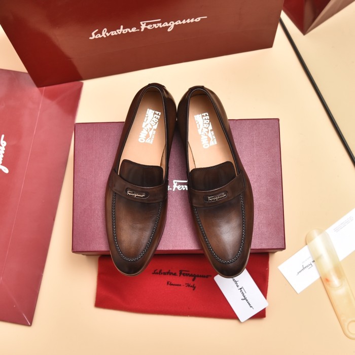 Ferragamo Men shoes 1：1 quality-363
