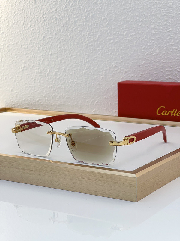 Cartier Sunglasses AAAA-5743