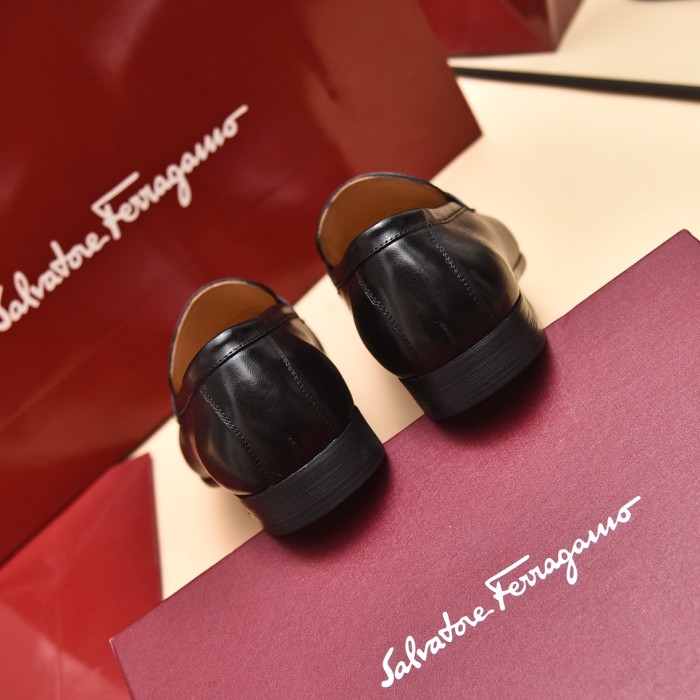 Ferragamo Men shoes 1：1 quality-358