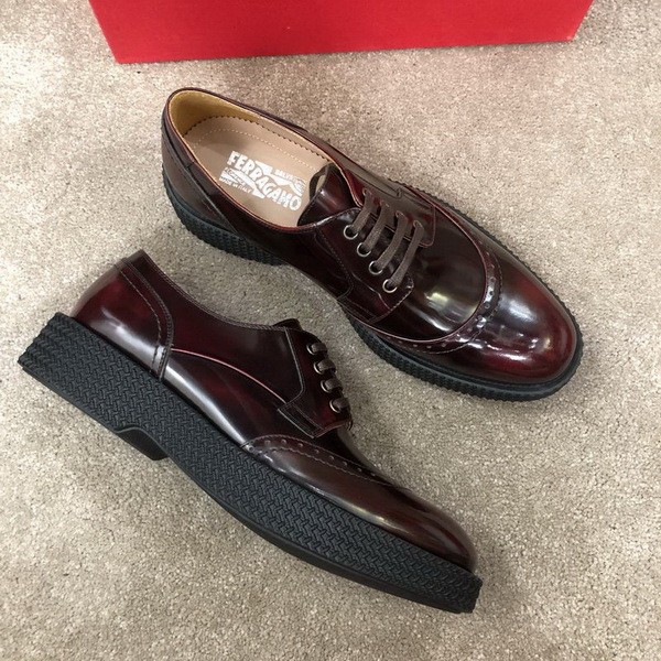 Ferragamo Men shoes 1：1 quality-153