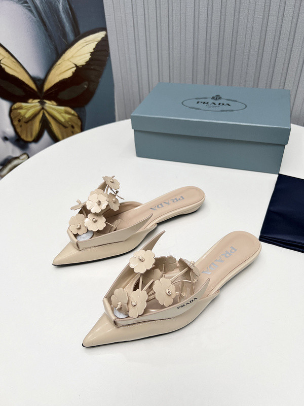 Prada women shoes 1:1 quality-466