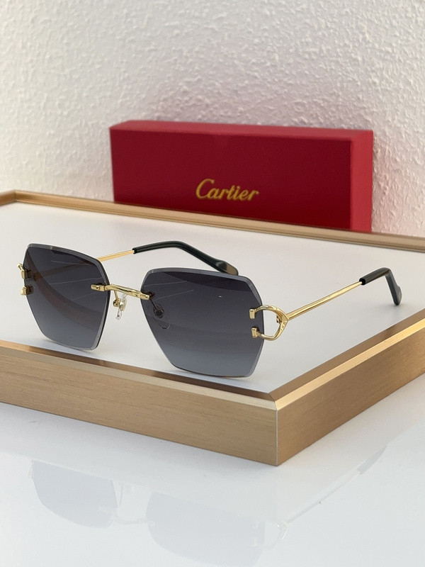 Cartier Sunglasses AAAA-5831