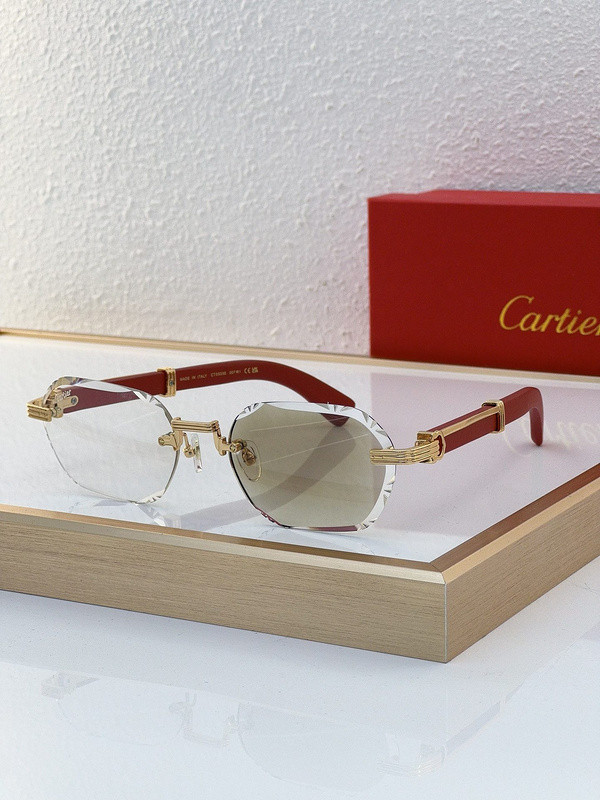 Cartier Sunglasses AAAA-5758