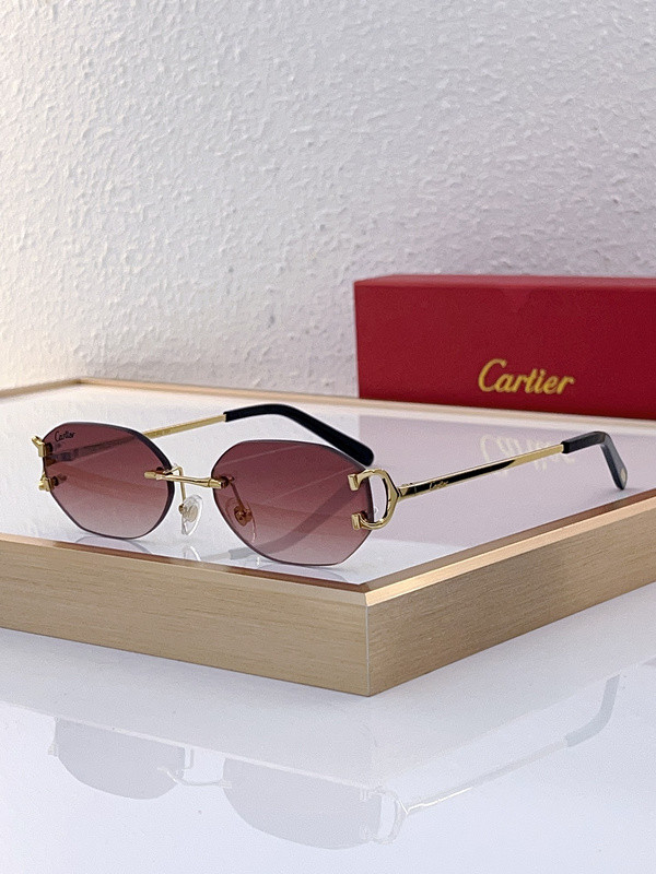 Cartier Sunglasses AAAA-5260