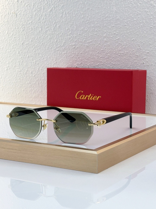 Cartier Sunglasses AAAA-5577