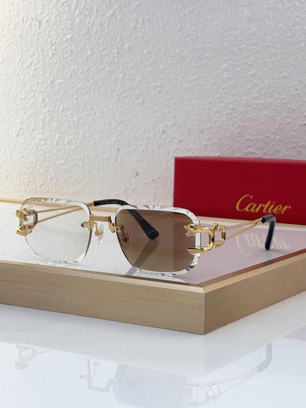 Cartier Sunglasses AAAA-5786