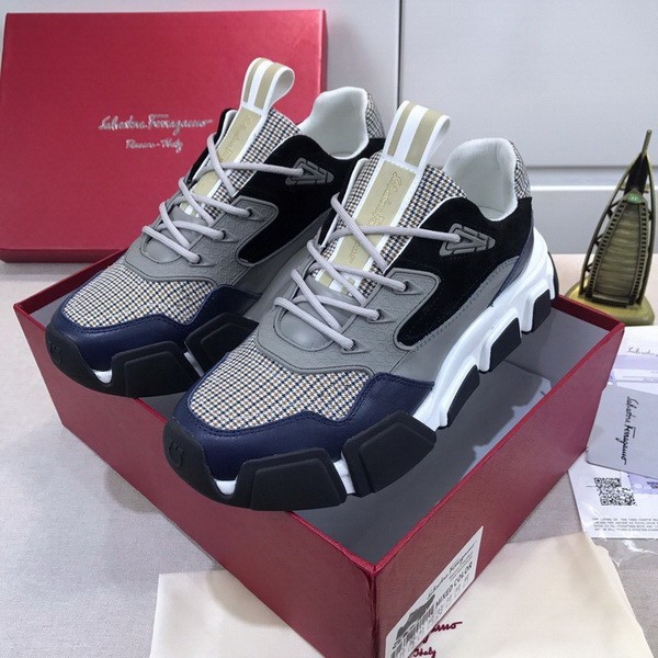 Ferragamo Men shoes 1：1 quality-185