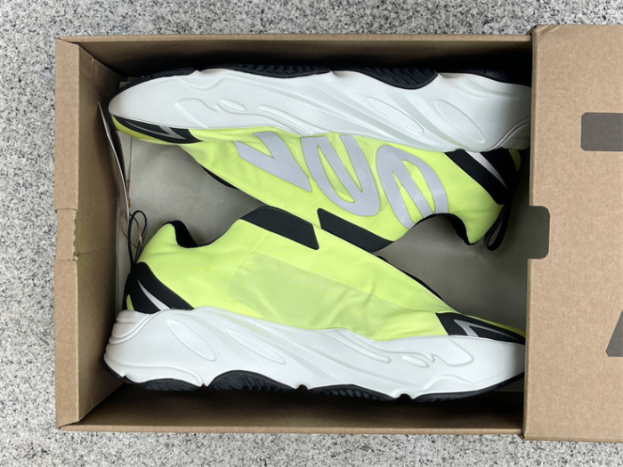 Authentic Yeezy Boost 700 MNVN Laceless Phosphor