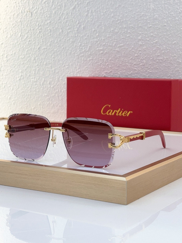 Cartier Sunglasses AAAA-5749